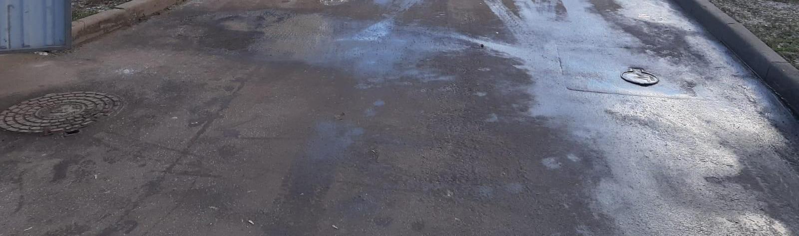 Подтопление во дворе на Менжинского устранили по просьбе жителей